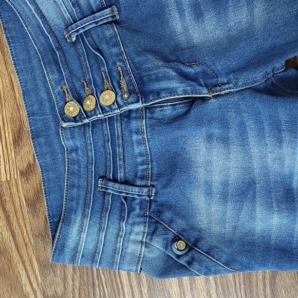 Tush Push Ladies High Waist Skinny Jeans,  Ladies Size 5 - Picture 4 of 9